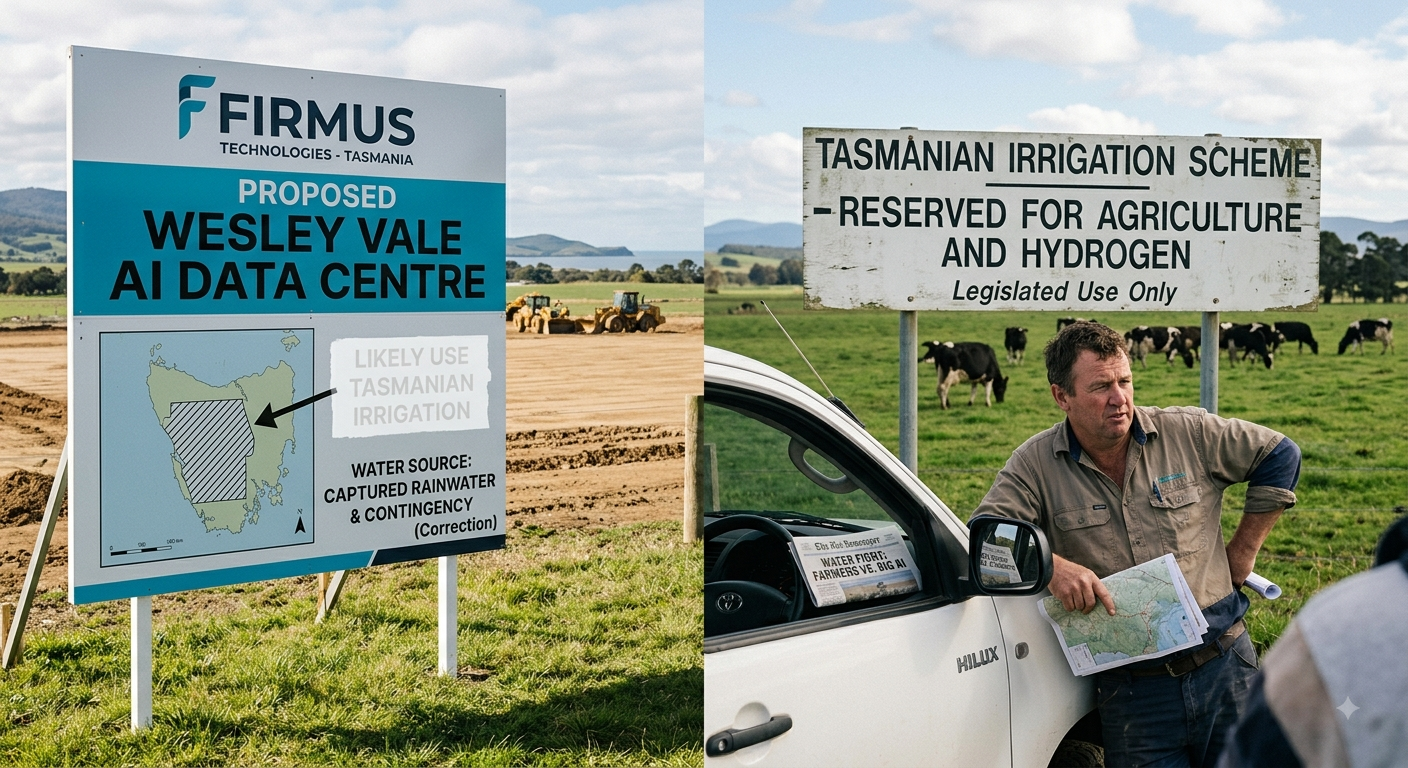 AI vs Agriculture: Tasmania Has a New Water Fight